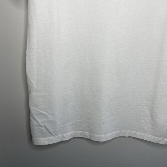 MADEWELL Allday Tee Men Small Ivory NEW Ivory Garment Dyed Cotton Regular NM162 - Picture 8 of 11